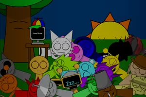 Shh... the Sprunkis are asleep.