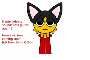 sprunki oc: Johnny
