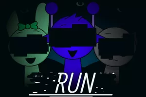 Sprunki but they are rainbow