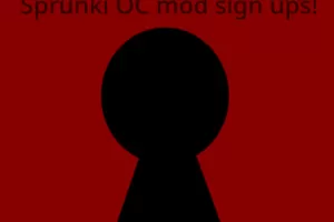 Sprunki OC mod sign