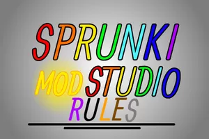 sprunki mod studio rules